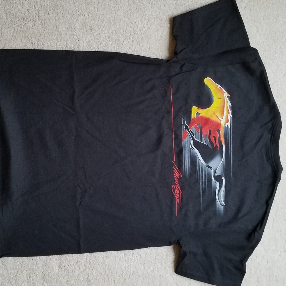 Licensed Ford Mustang t-shirt.